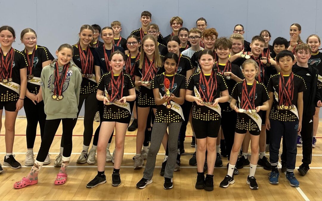 What a start to Christmas for City of Ely Swimming Club!